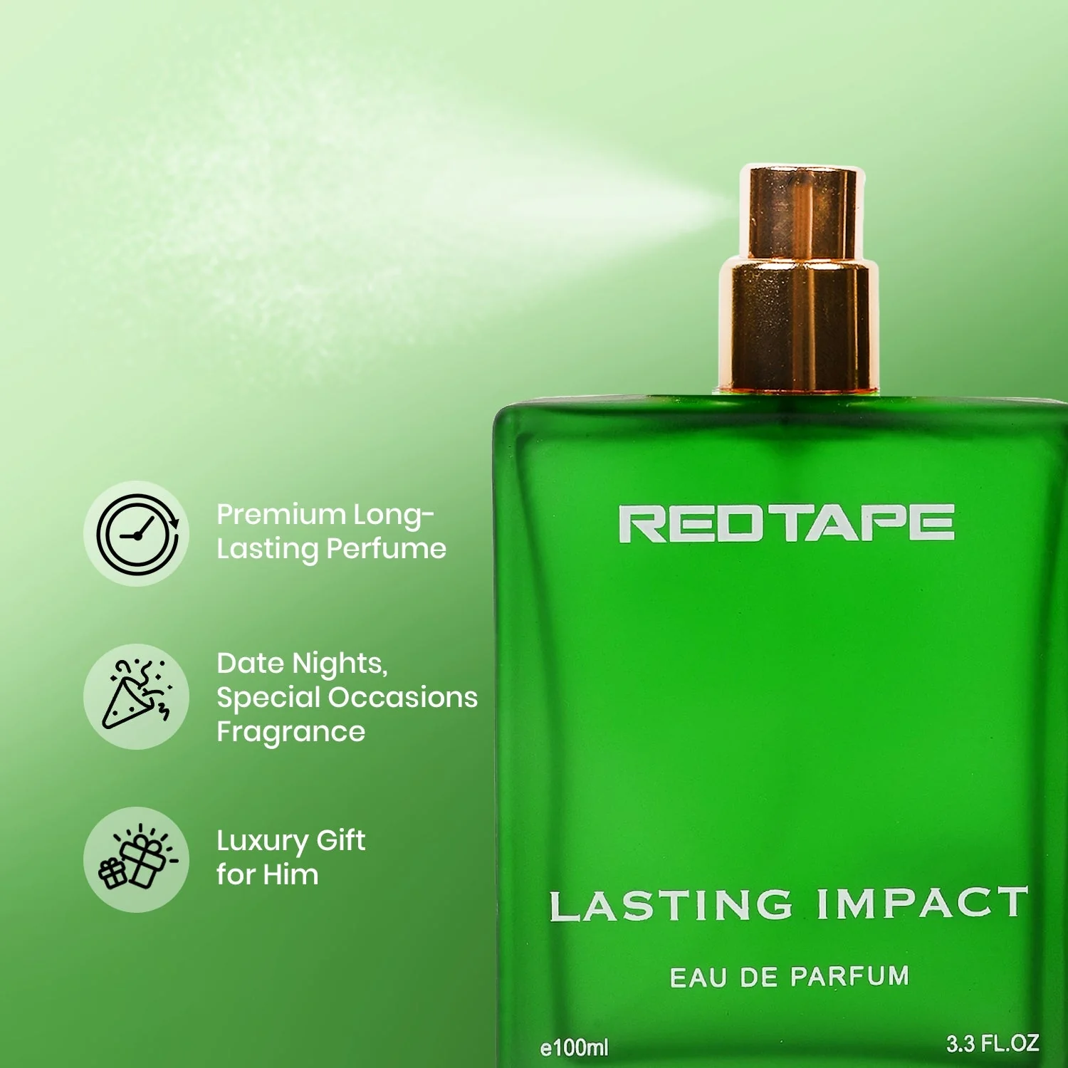 Lasting Impact Eau De Parfum for Men 100ml - Image 5
