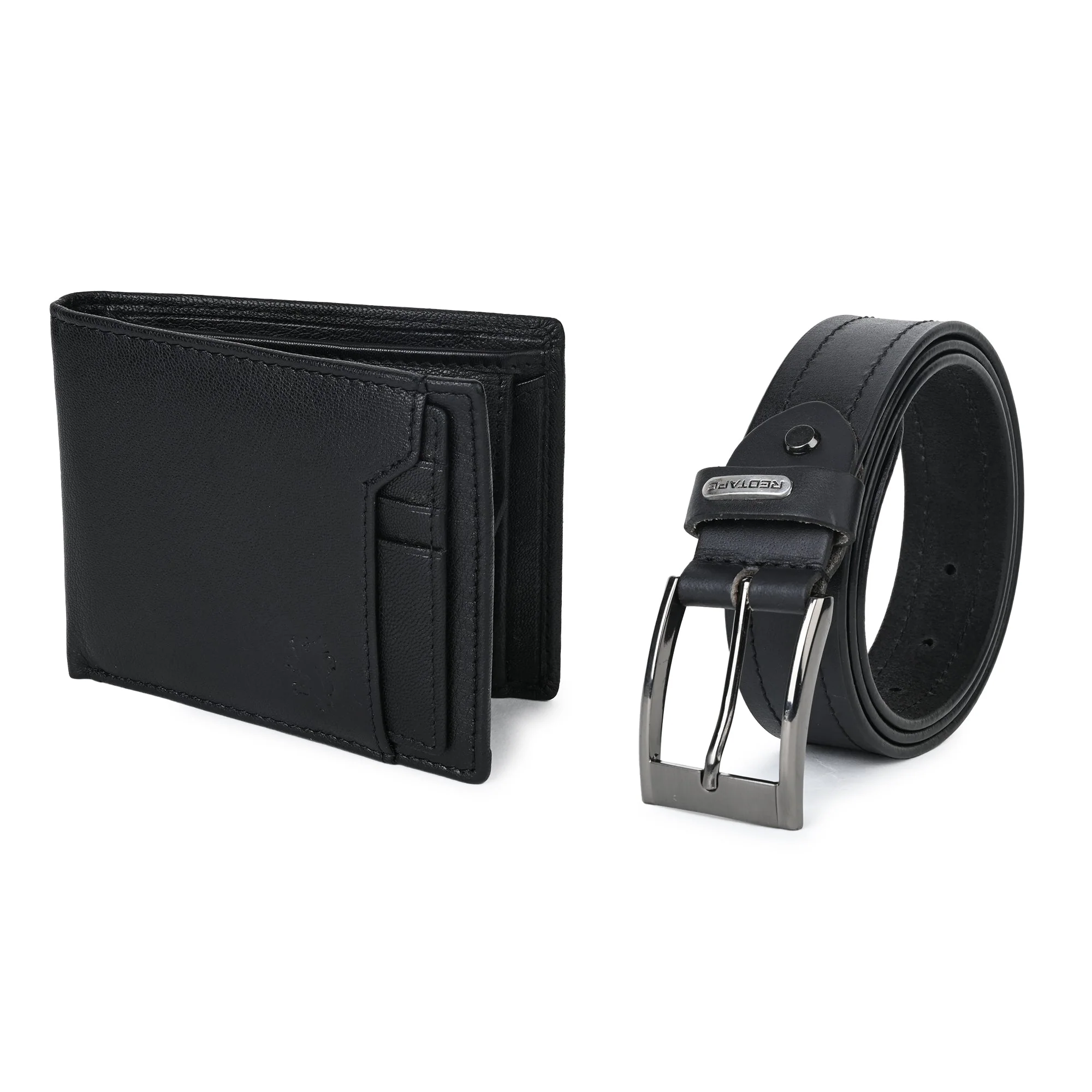 Leather Wallet & Belt Combo Gift Set for Men - Image 5