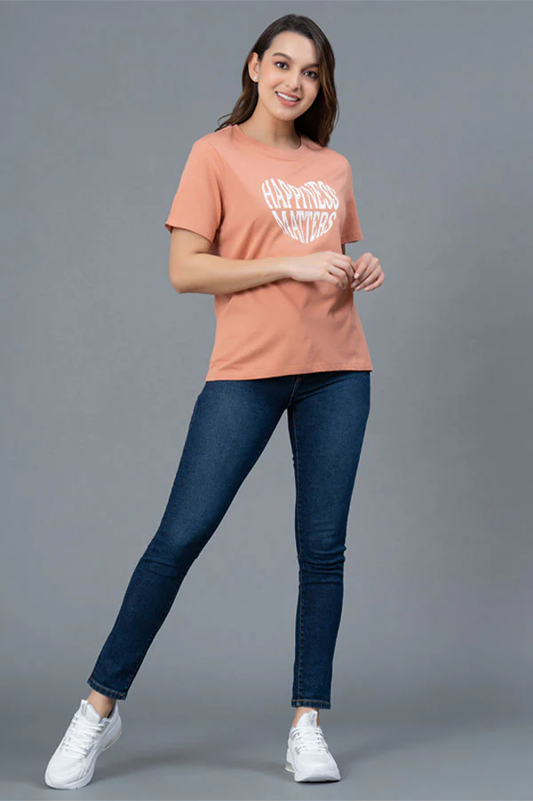Casual Cotton T-Shirt For Women - Image 5