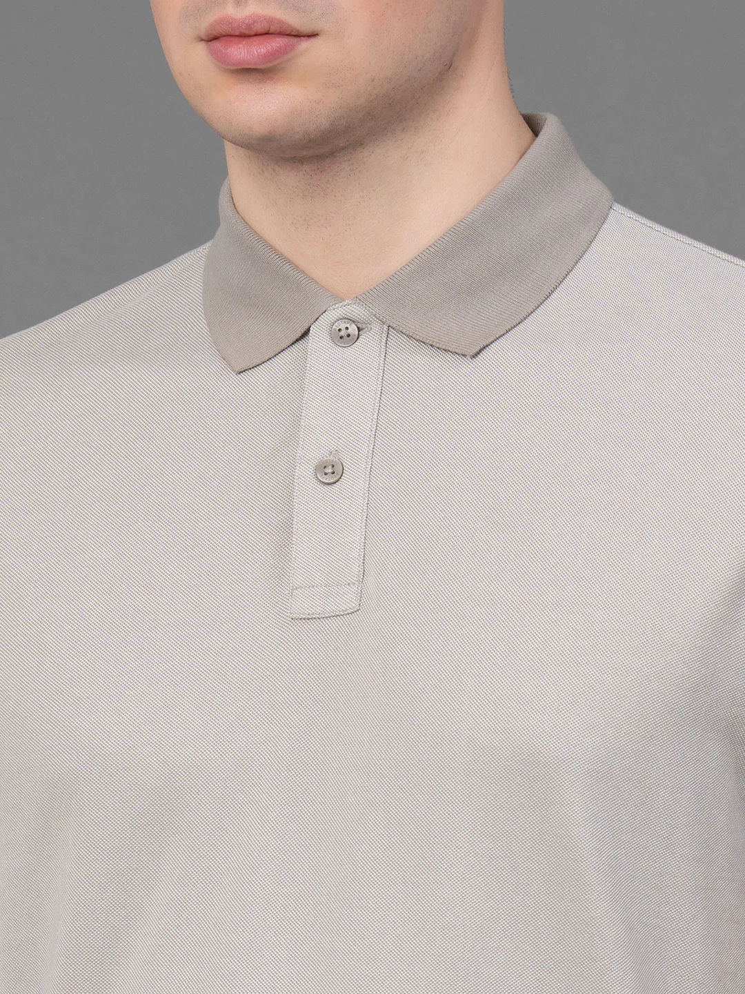 Melange Polo T-Shirt for Men - Image 4