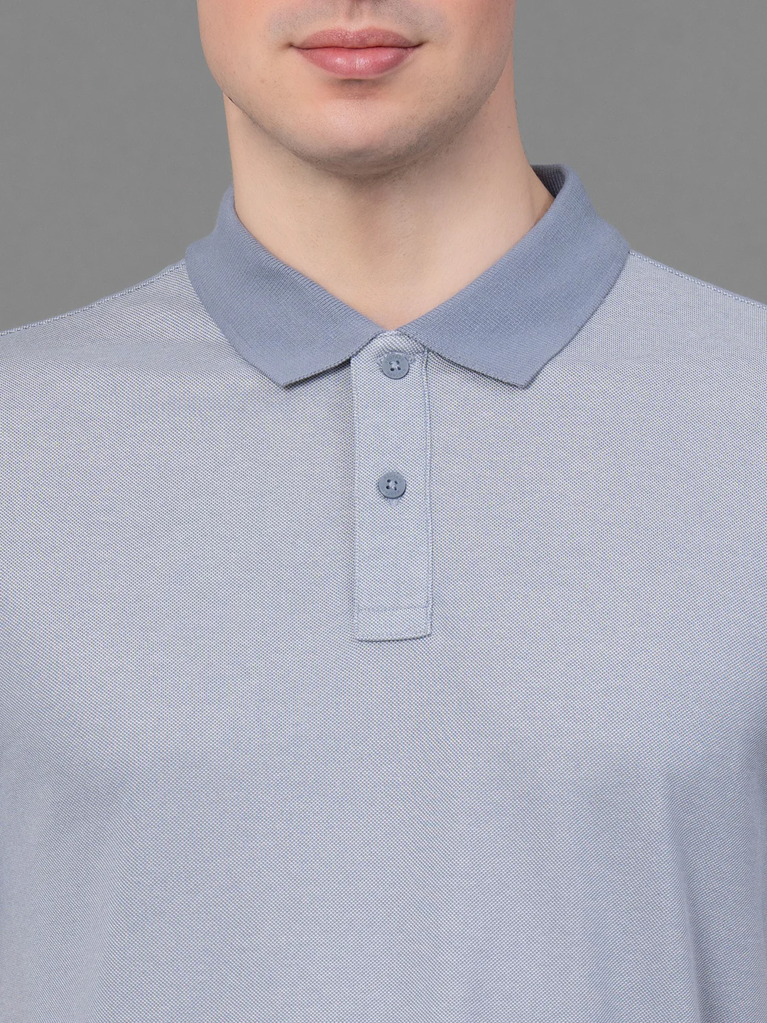 Melange Polo T-Shirt for Men - Image 4