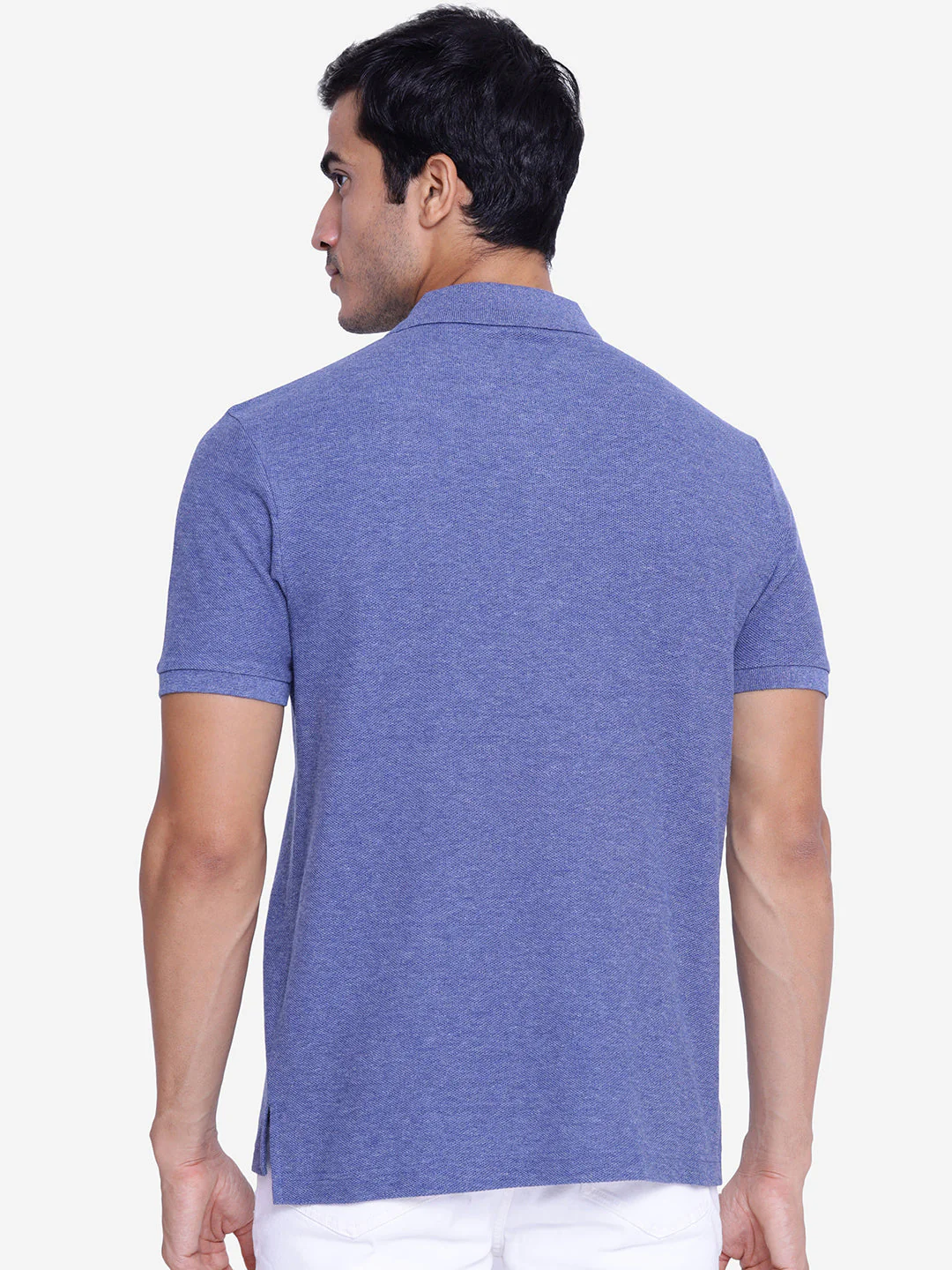 Melange Polo T-Shirt for Men - Image 3