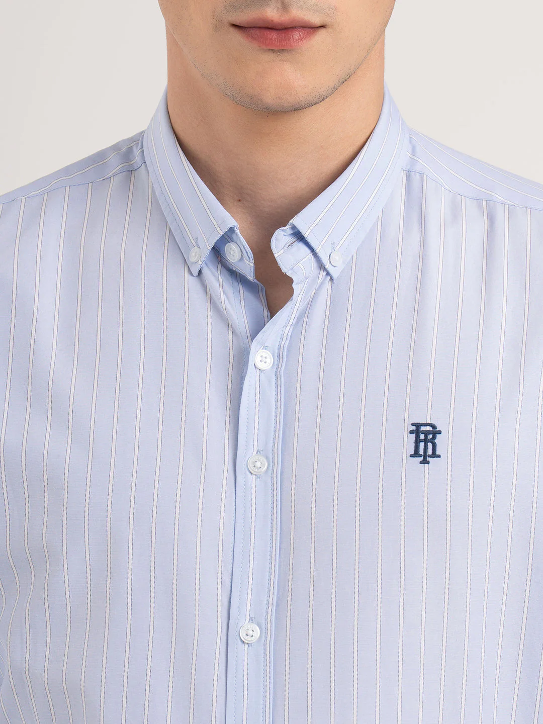 Men's Full Sleeve Striped Shirt - Image 5