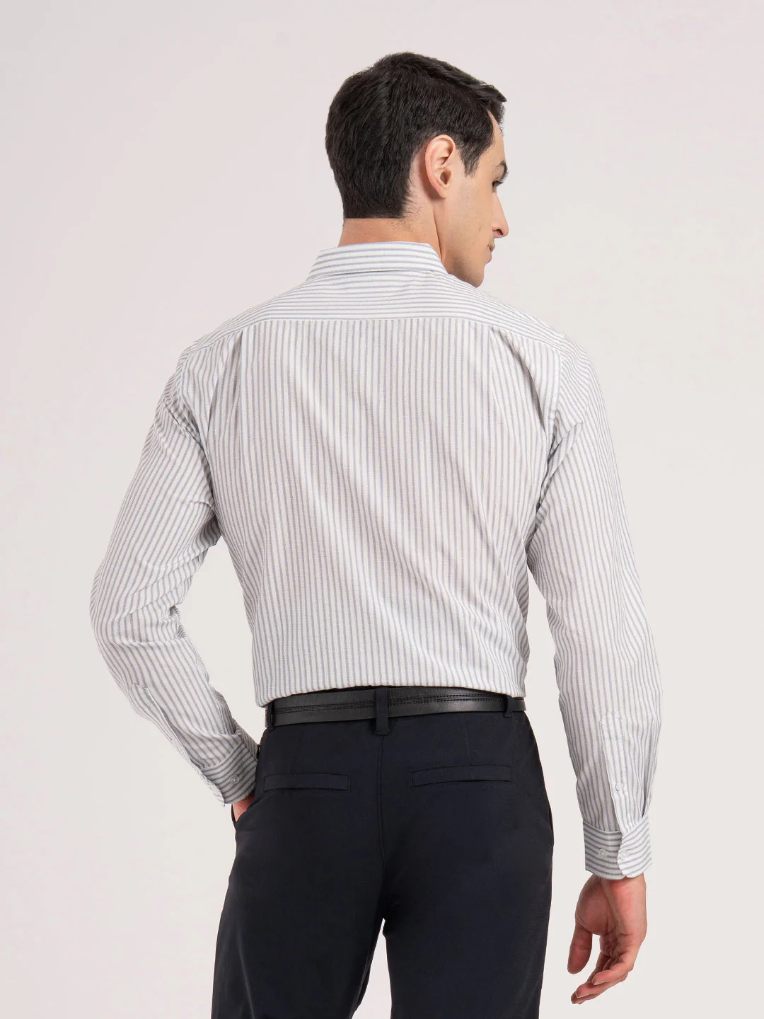 Men's Full Sleeve Striped Shirt - Image 4
