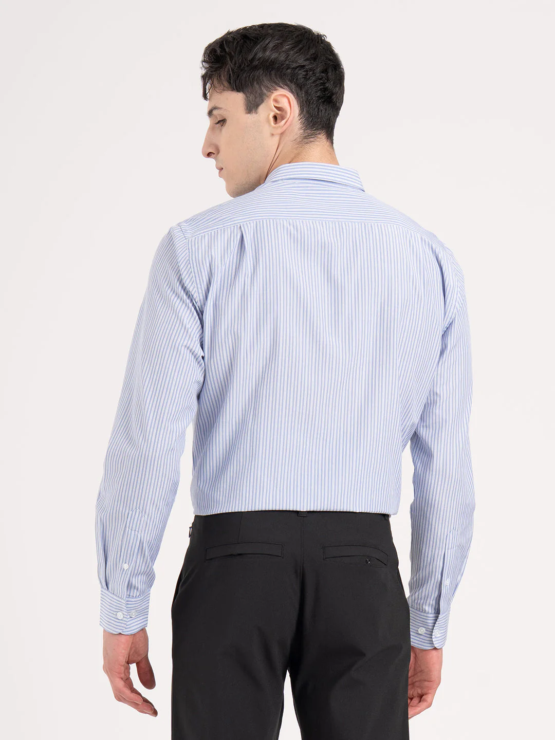 Men's Full Sleeve Striped Shirt - Image 4