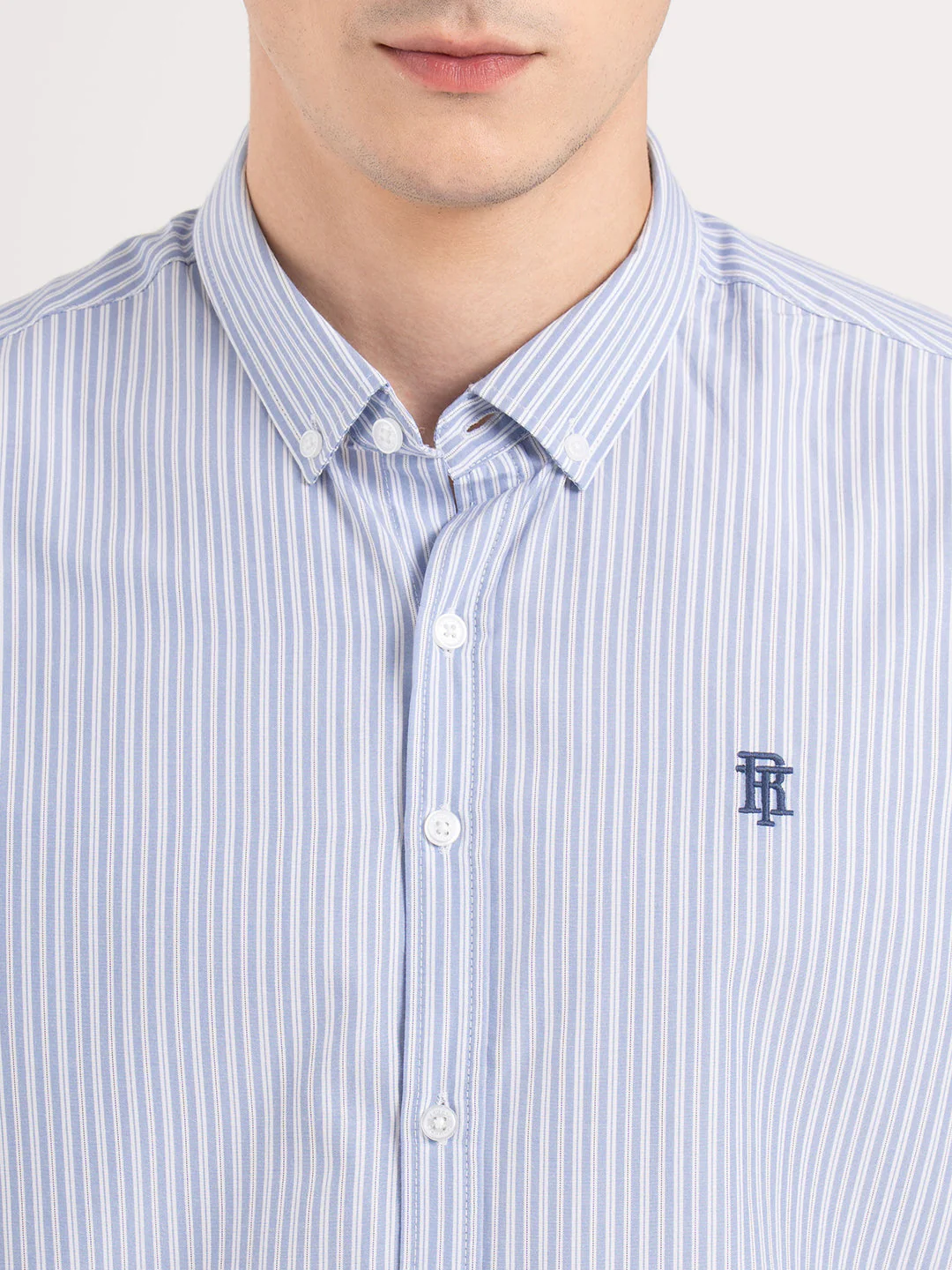 Men's Full Sleeve Striped Shirt - Image 5