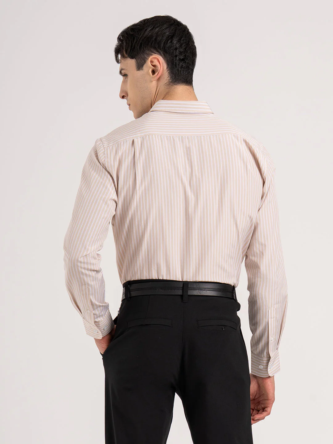 Men's Full Sleeve Striped Shirt - Image 4