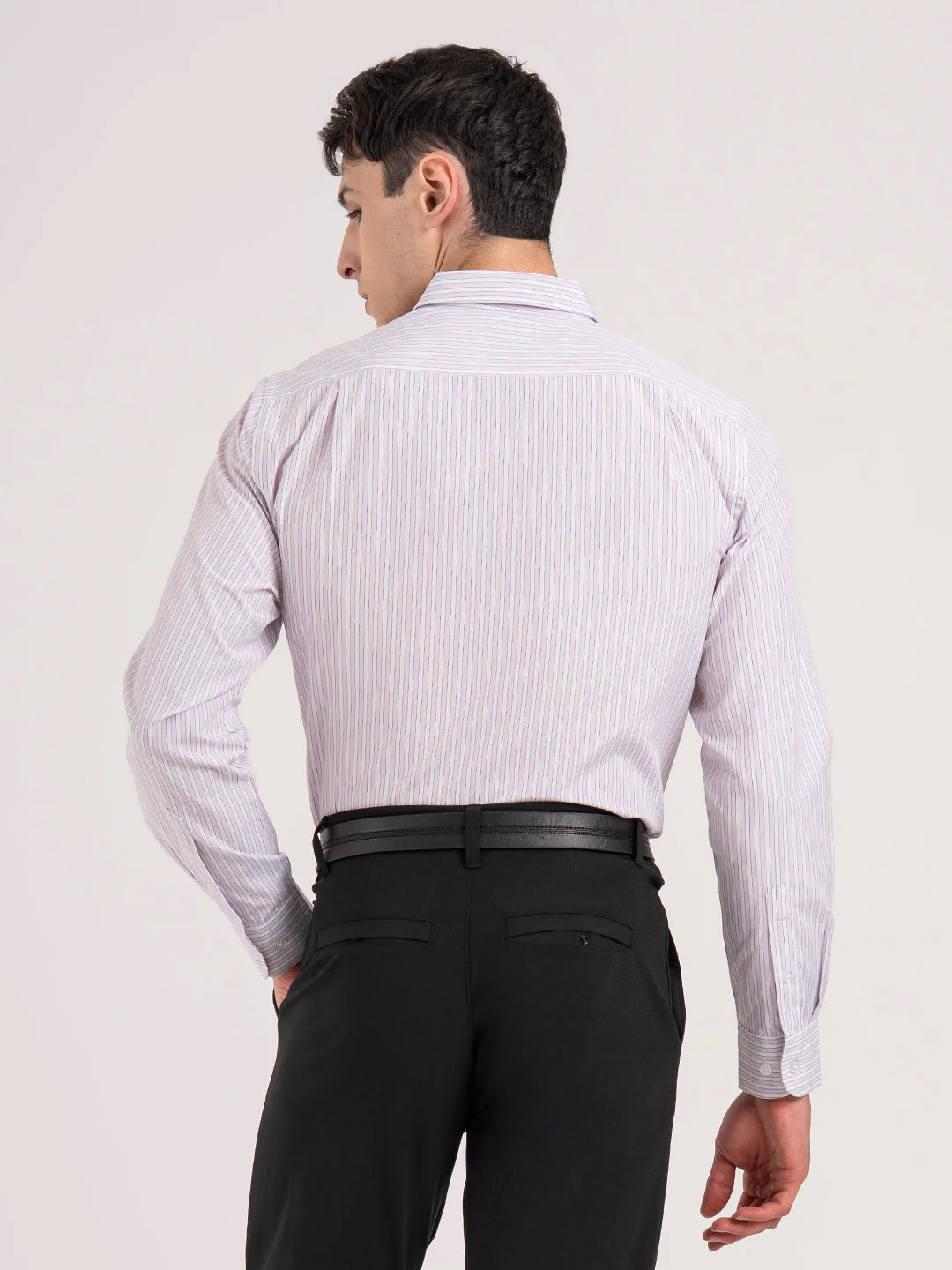 Men's Full Sleeve Striped Shirt - Image 4