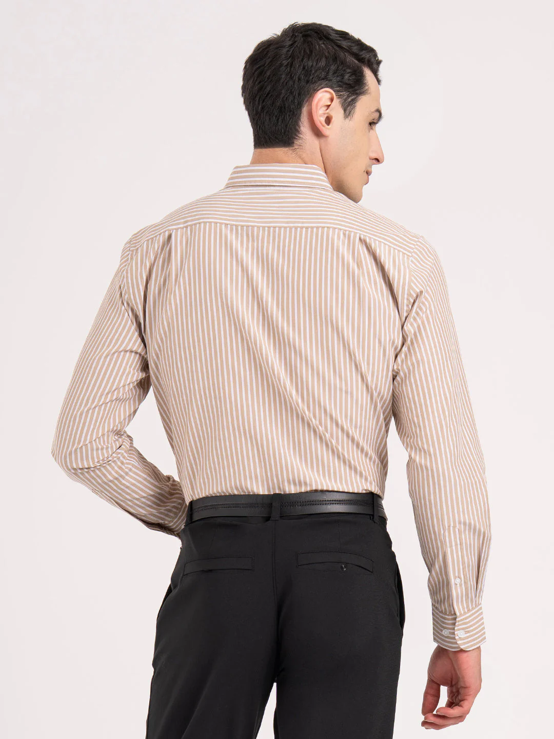 Men's Full Sleeve Striped Shirt - Image 4