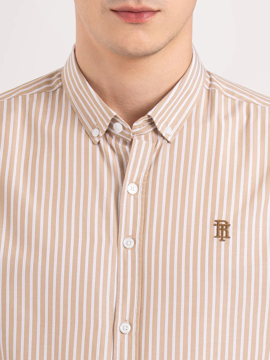 Men's Full Sleeve Striped Shirt - Image 5