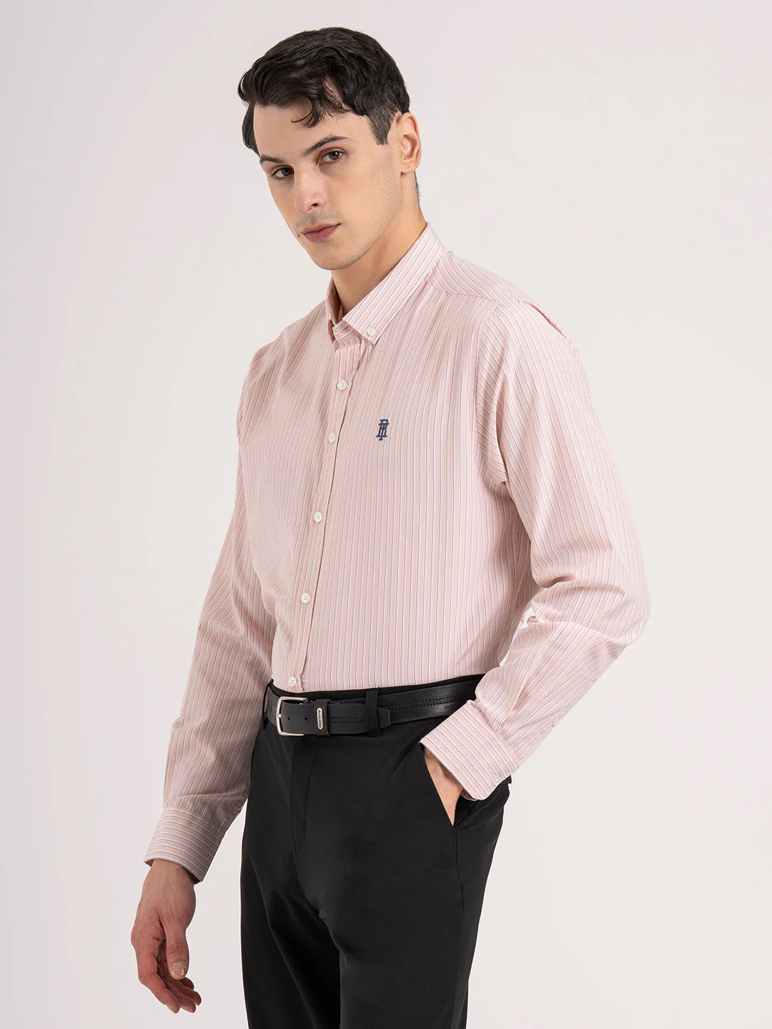 Men's Full Sleeve Striped Shirt - Image 3