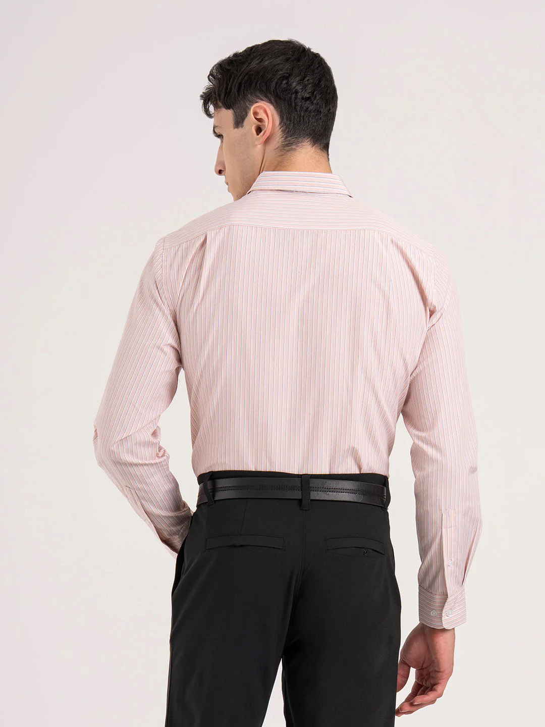 Men's Full Sleeve Striped Shirt - Image 4