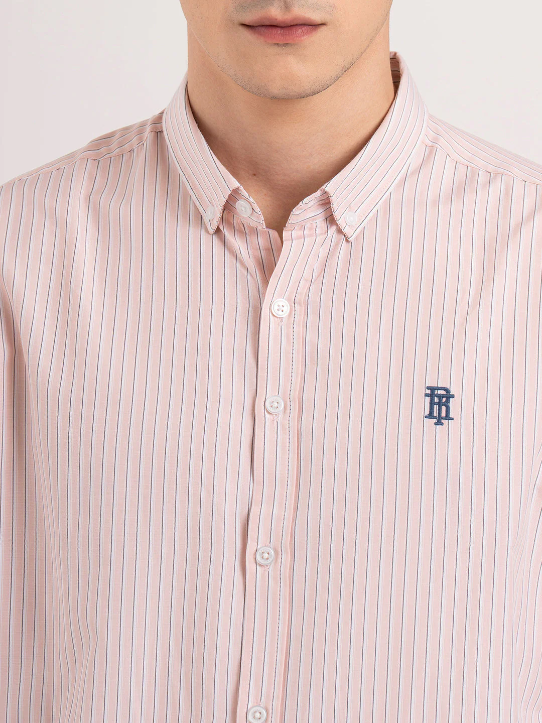 Men's Full Sleeve Striped Shirt - Image 5