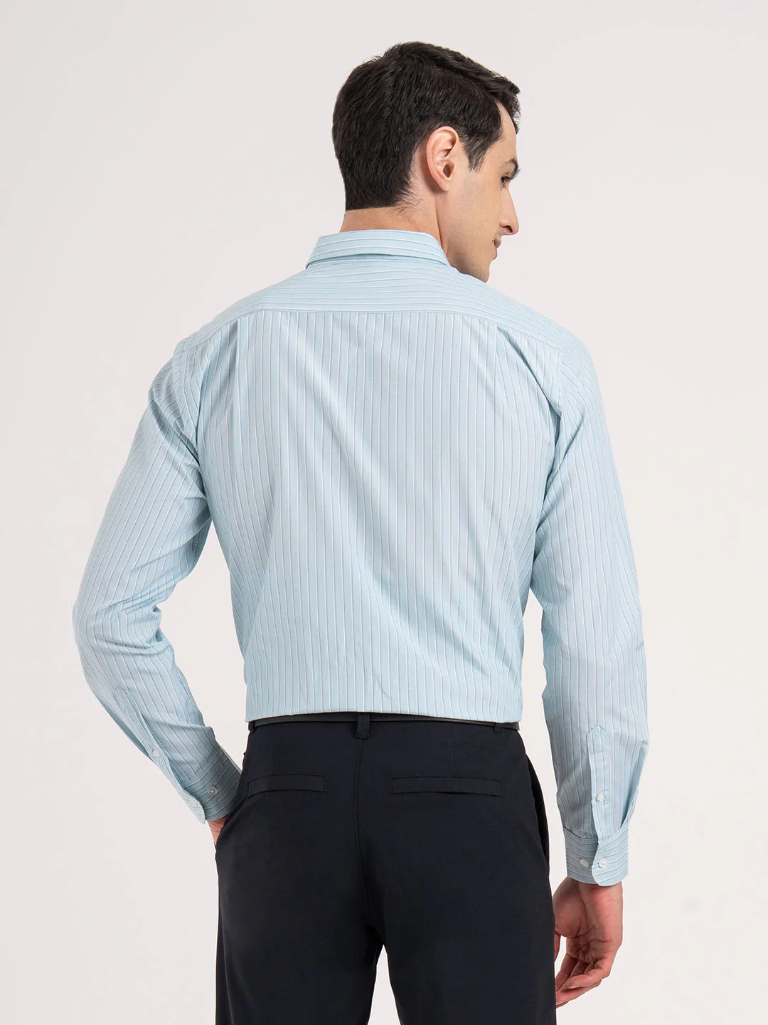 Men's Full Sleeve Striped Shirt - Image 4