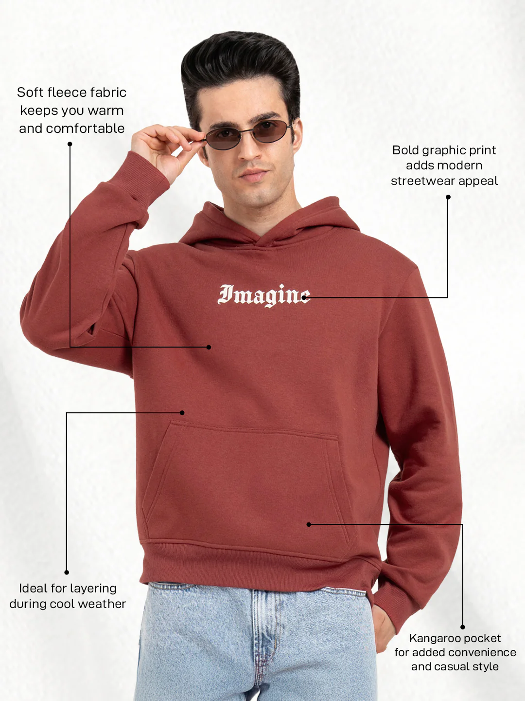 Men's Graphic Hoodie - Image 3
