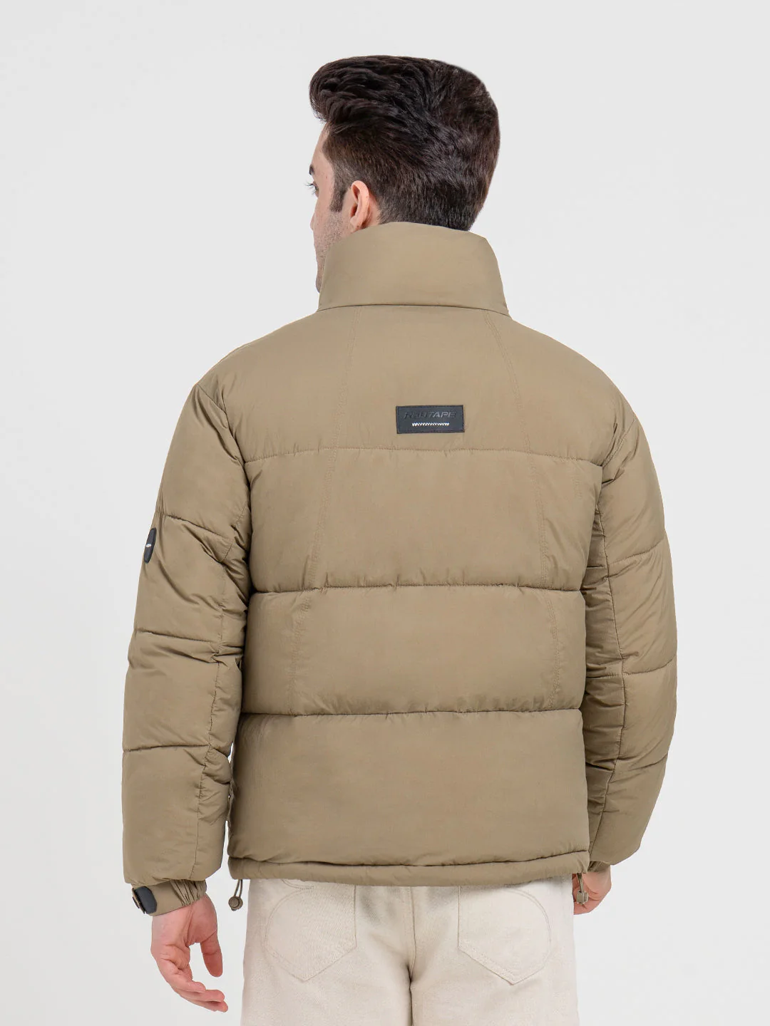 Men's Padded Winter Jacket | High-Neck Streetwear Edge - Image 4