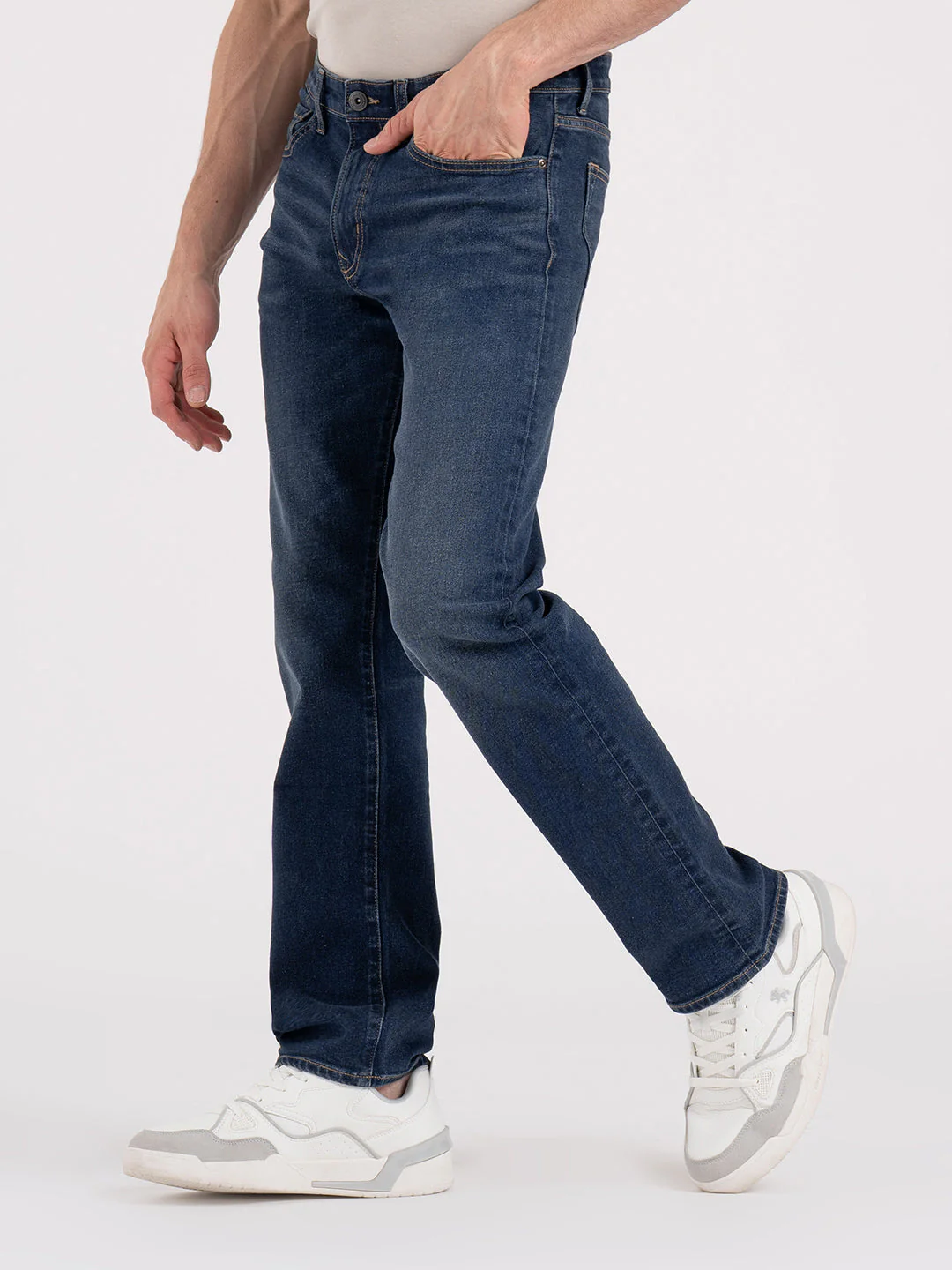 Men’s Straight Fit Denim Jeans - Image 2