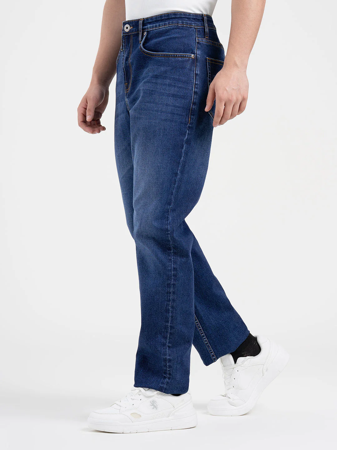 Men's Straight Fit Denim Jeans - Image 2