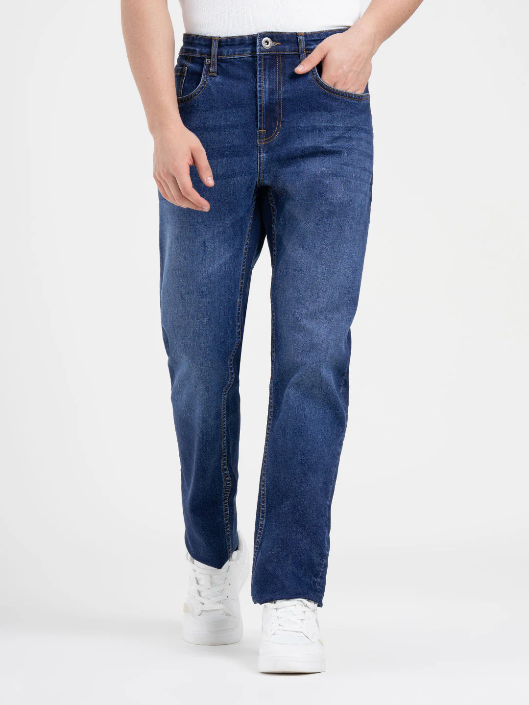 Men's Straight Fit Denim Jeans - Image 6