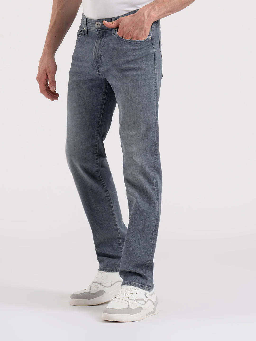 Men's Straight Fit Denim Jeans - Image 2