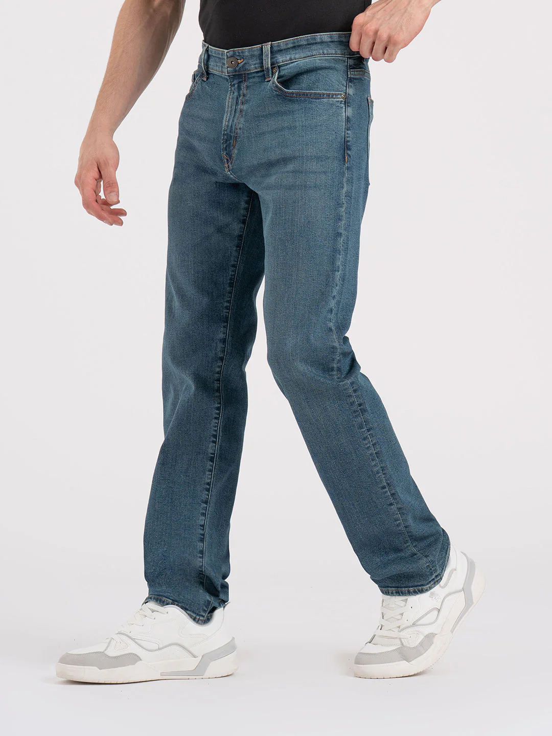 Men's Straight Fit Denim Jeans - Image 2