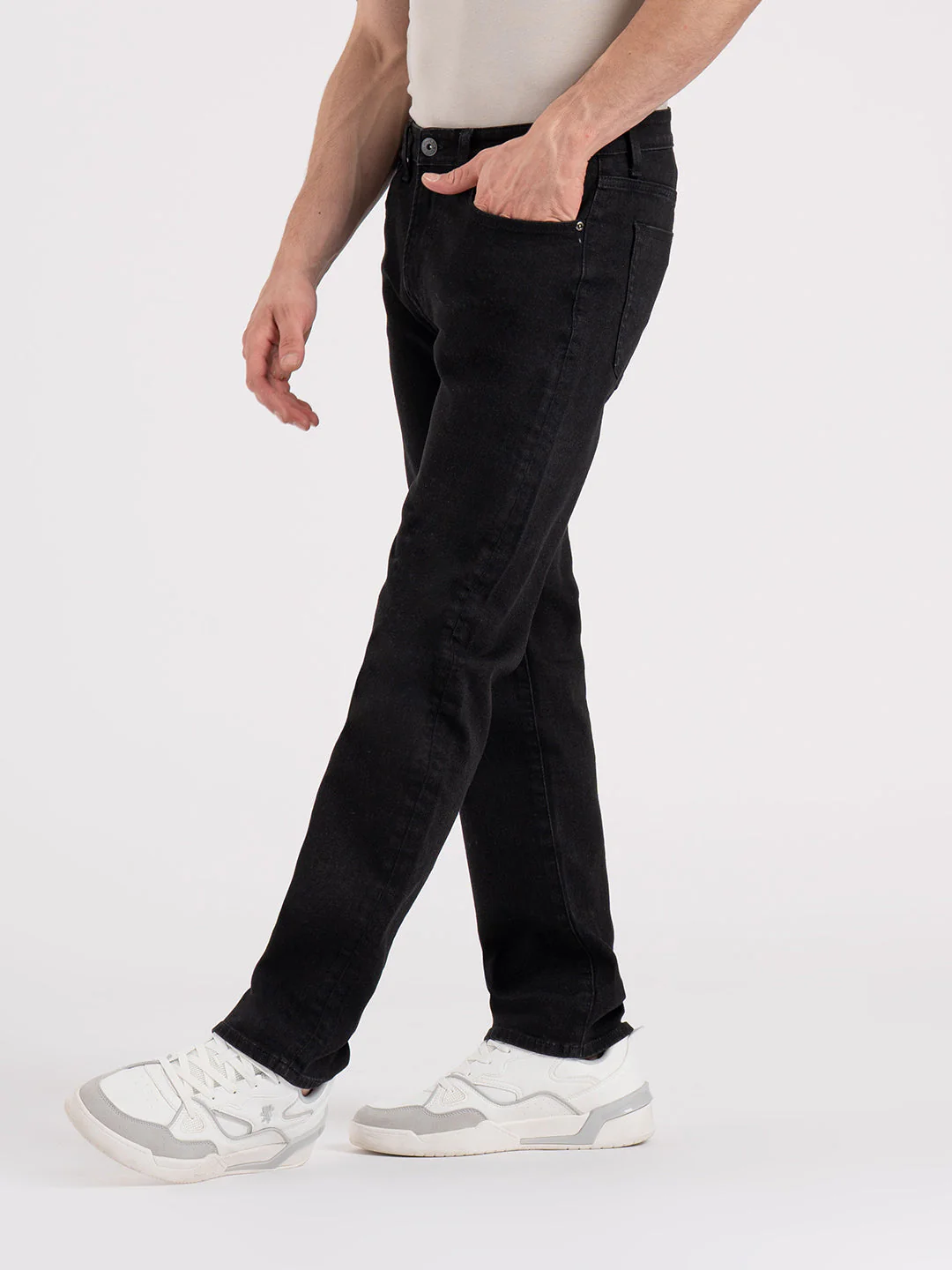 Men’s Straight Fit Denim Jeans - Image 2