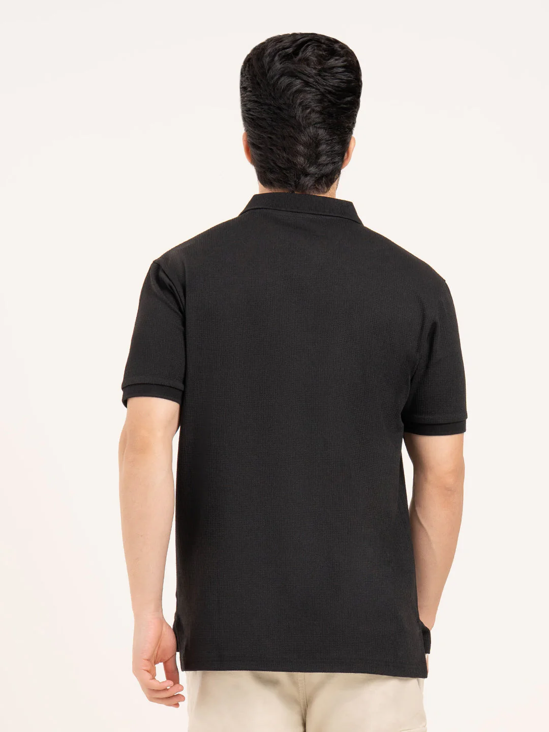 Menâ€™s Structure Polo T-Shirt - Image 5