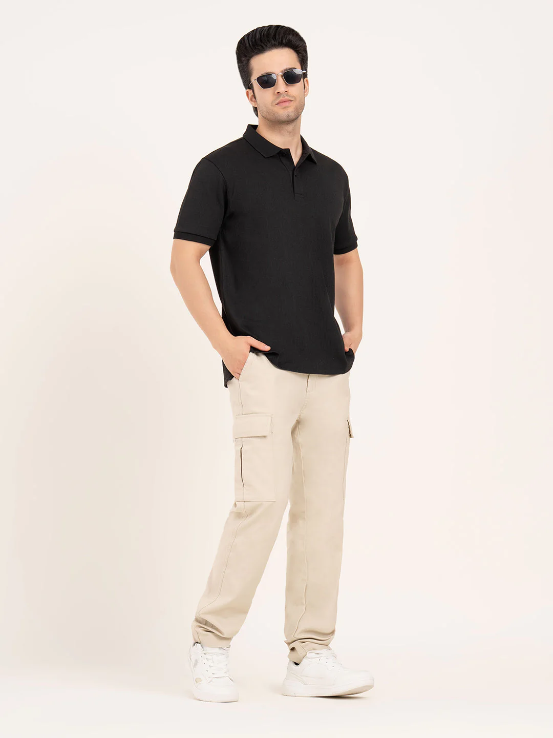 Menâ€™s Structure Polo T-Shirt - Image 7