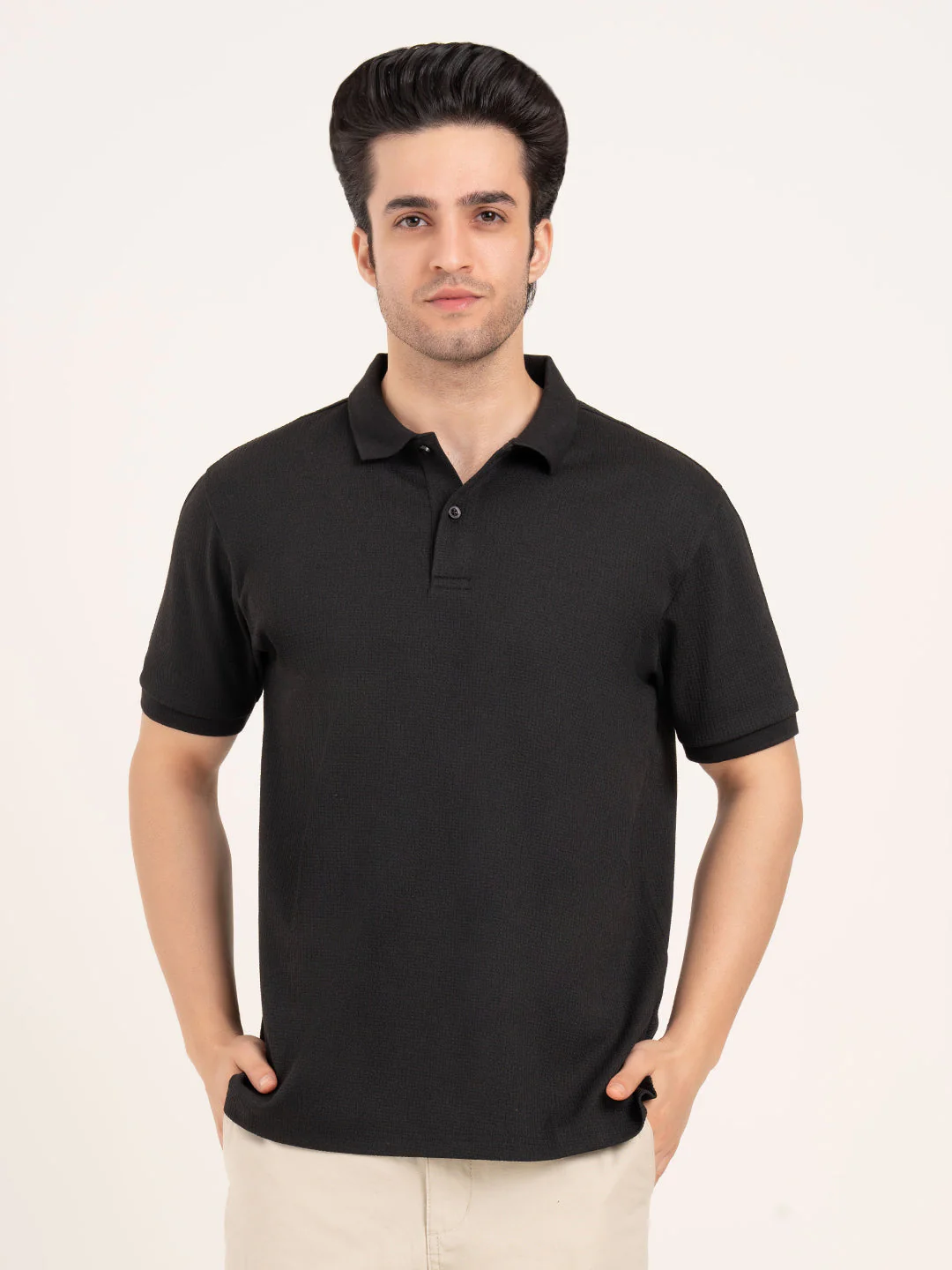 Menâ€™s Structure Polo T-Shirt - Image 9