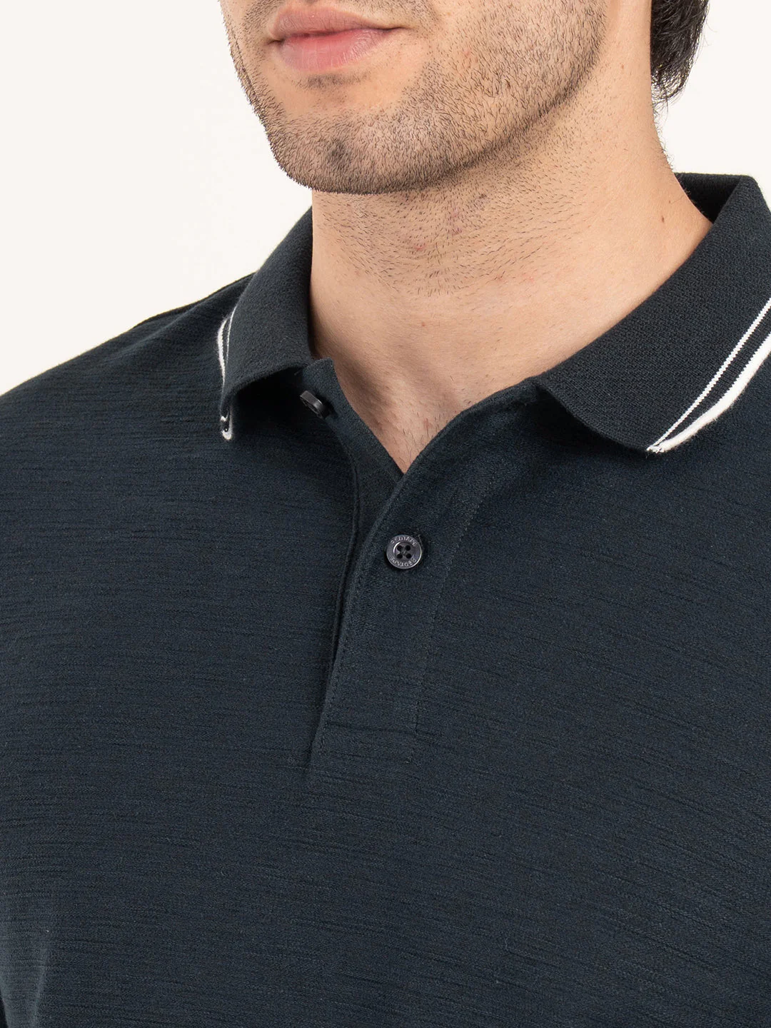 Menâ€™s Structured Cotton Polo T-Shirt - Image 6