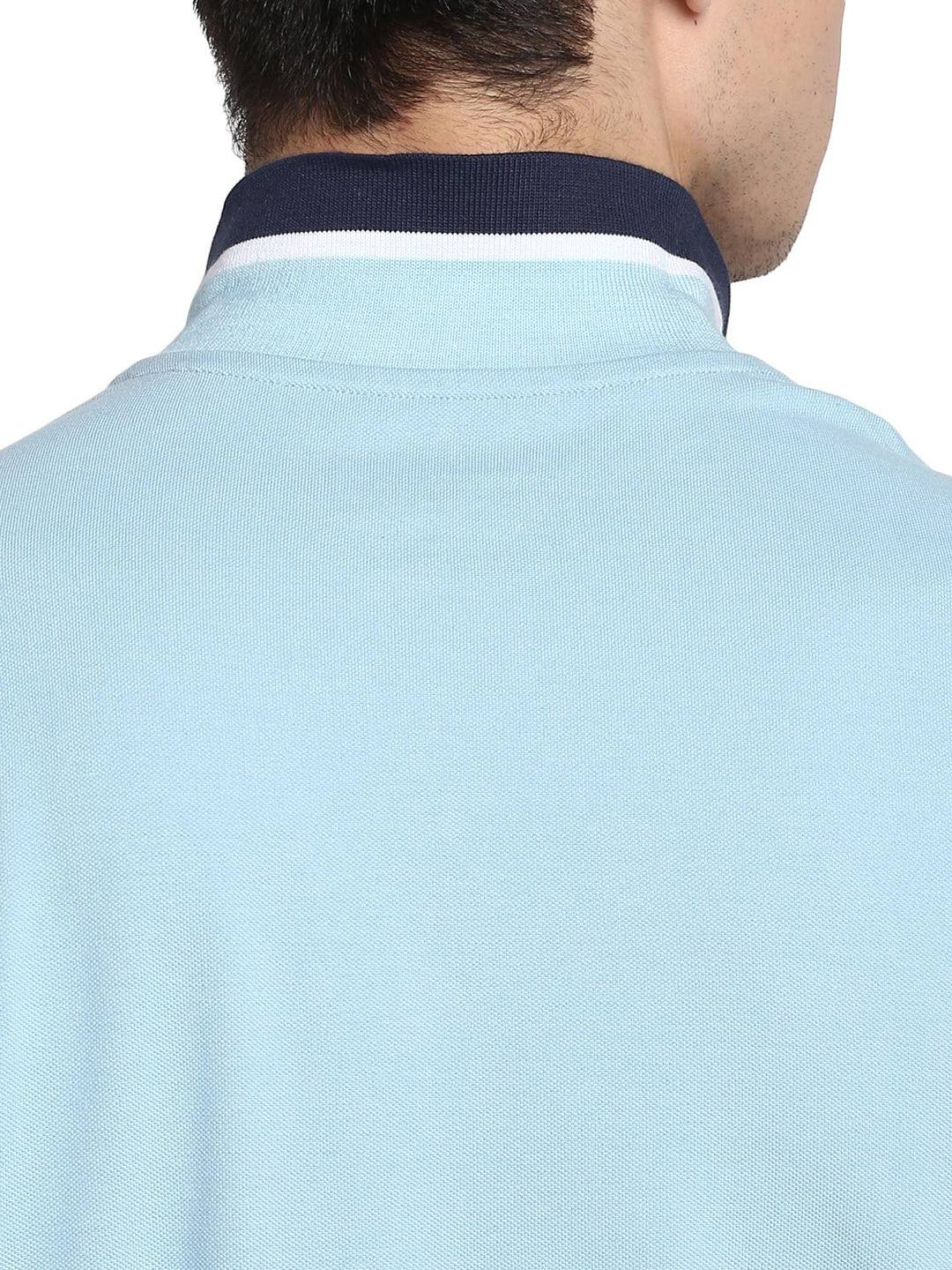 Mens Air Force Blue T Shirt - Image 8