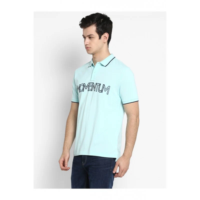 Mens Arctic Blue T Shirt - Image 4