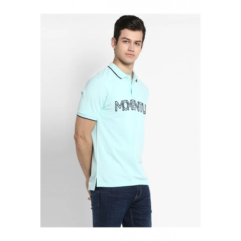 Mens Arctic Blue T Shirt - Image 5