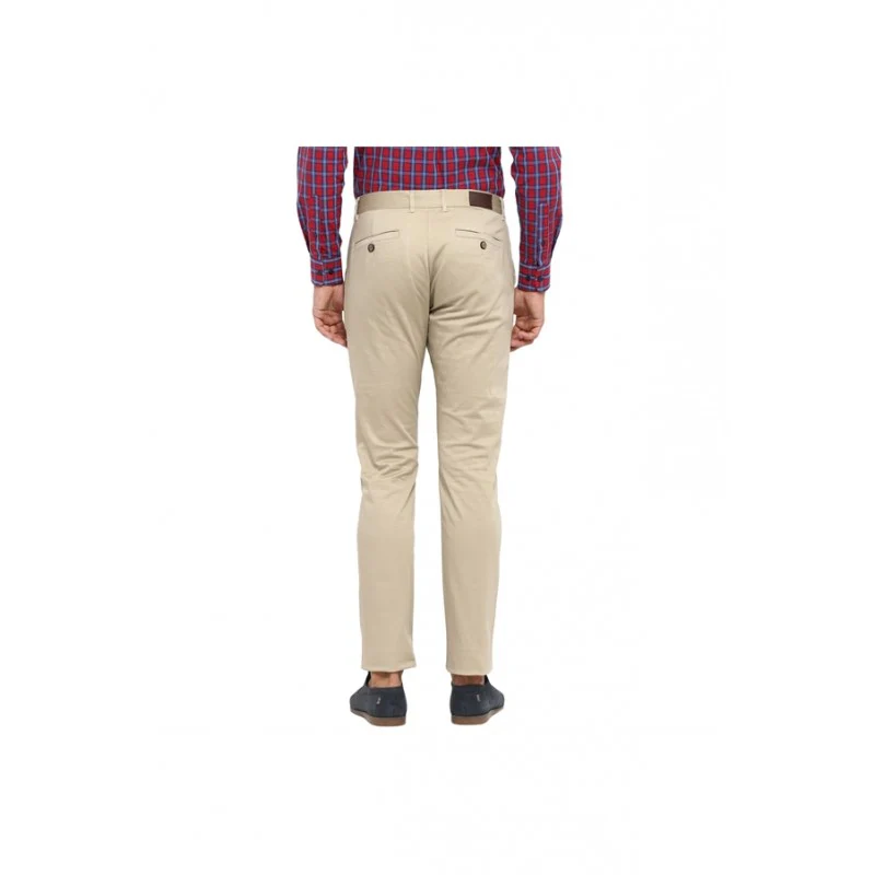 Men's Beige Trouser - Image 3