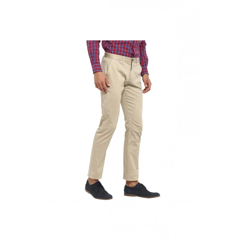 Men's Beige Trouser - Image 5