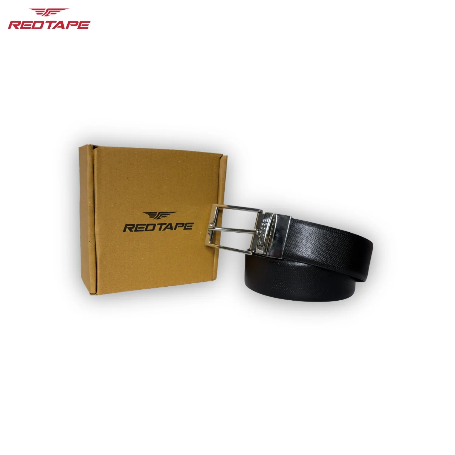 Men's Black Brown Reversible Leather Belt