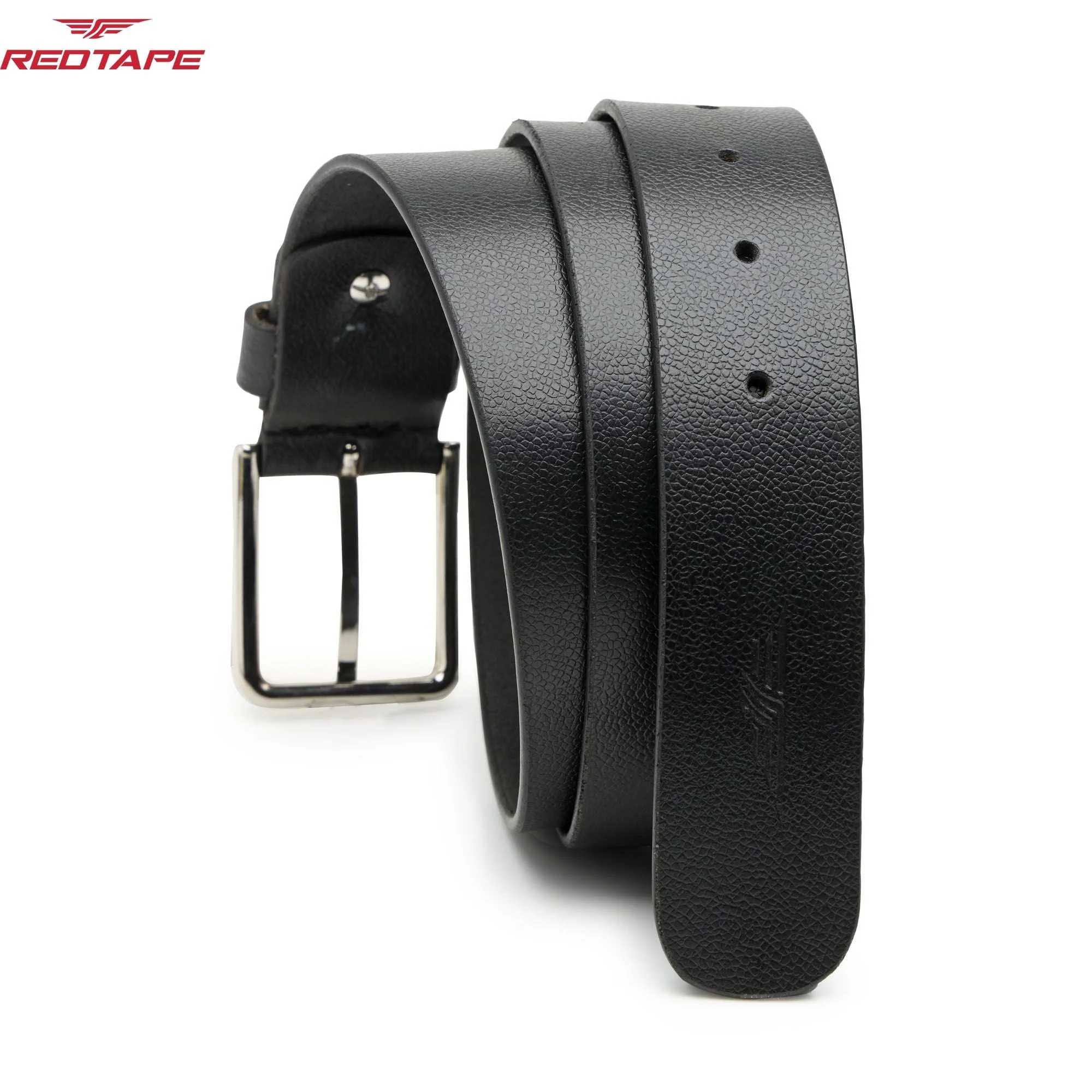 Men's Black Formal Leather Belt - Image 7