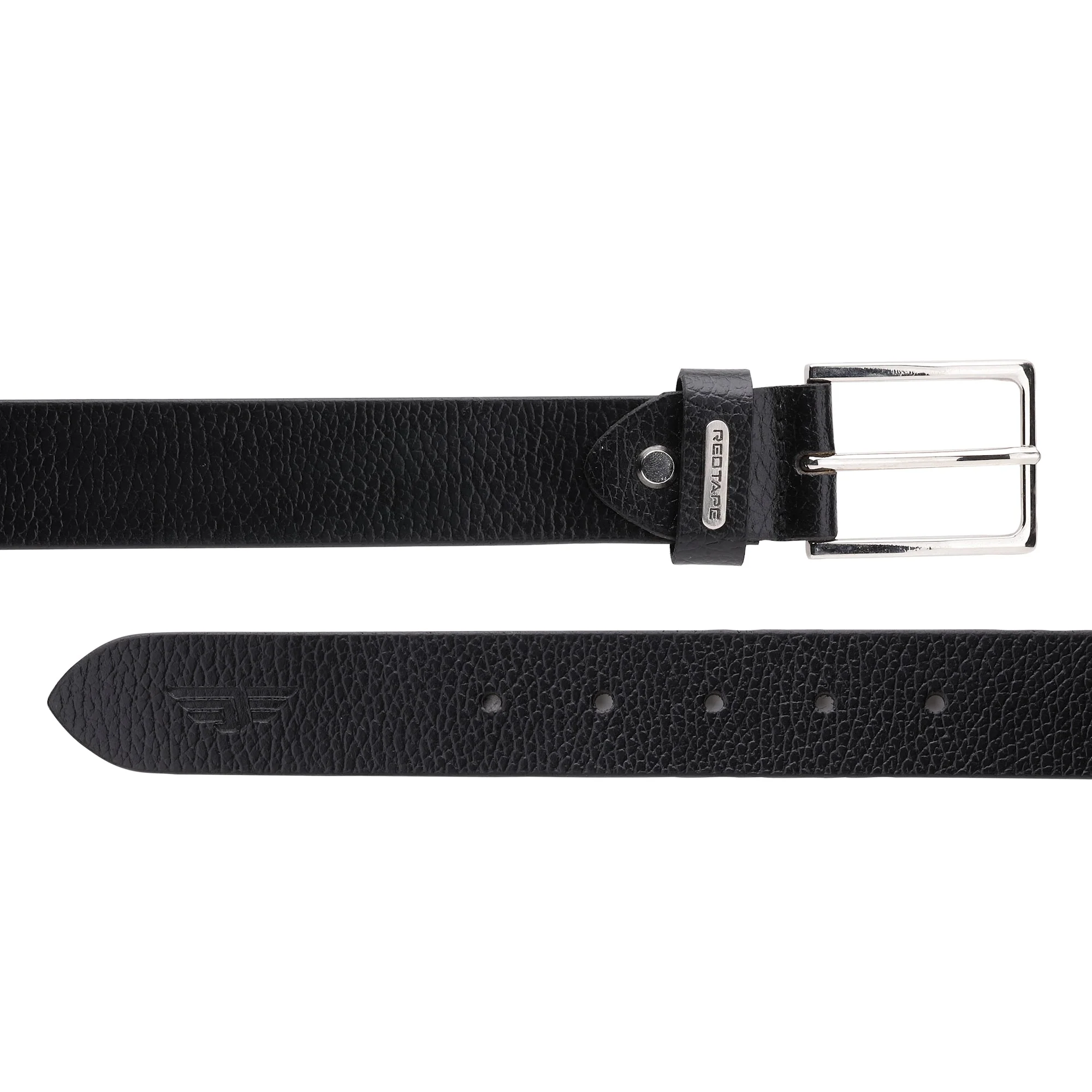 Men's Black Genuine Leather Wallet and Belt Gift Combo Set - Image 4