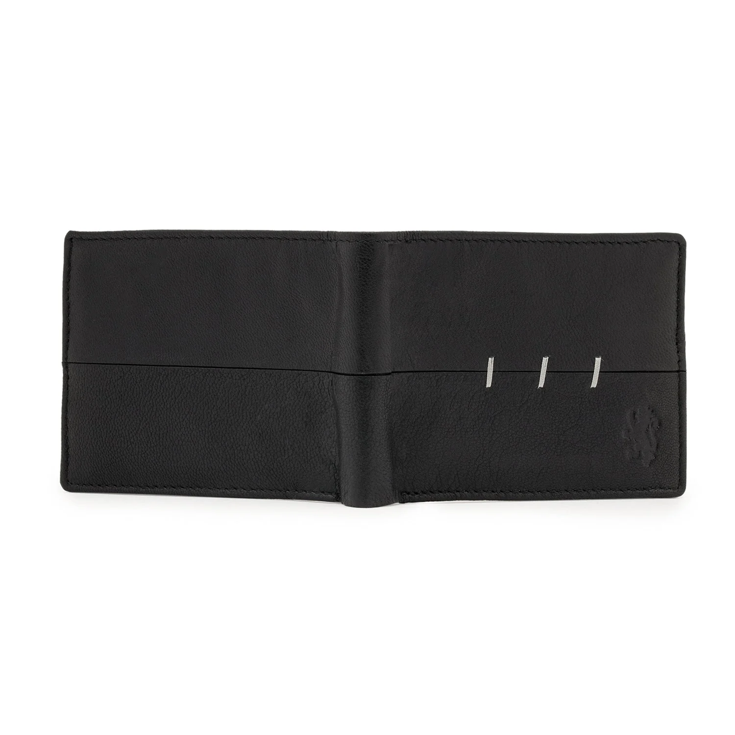 Men's Black Genuine Leather Wallet and Belt Gift Combo Set - Image 6