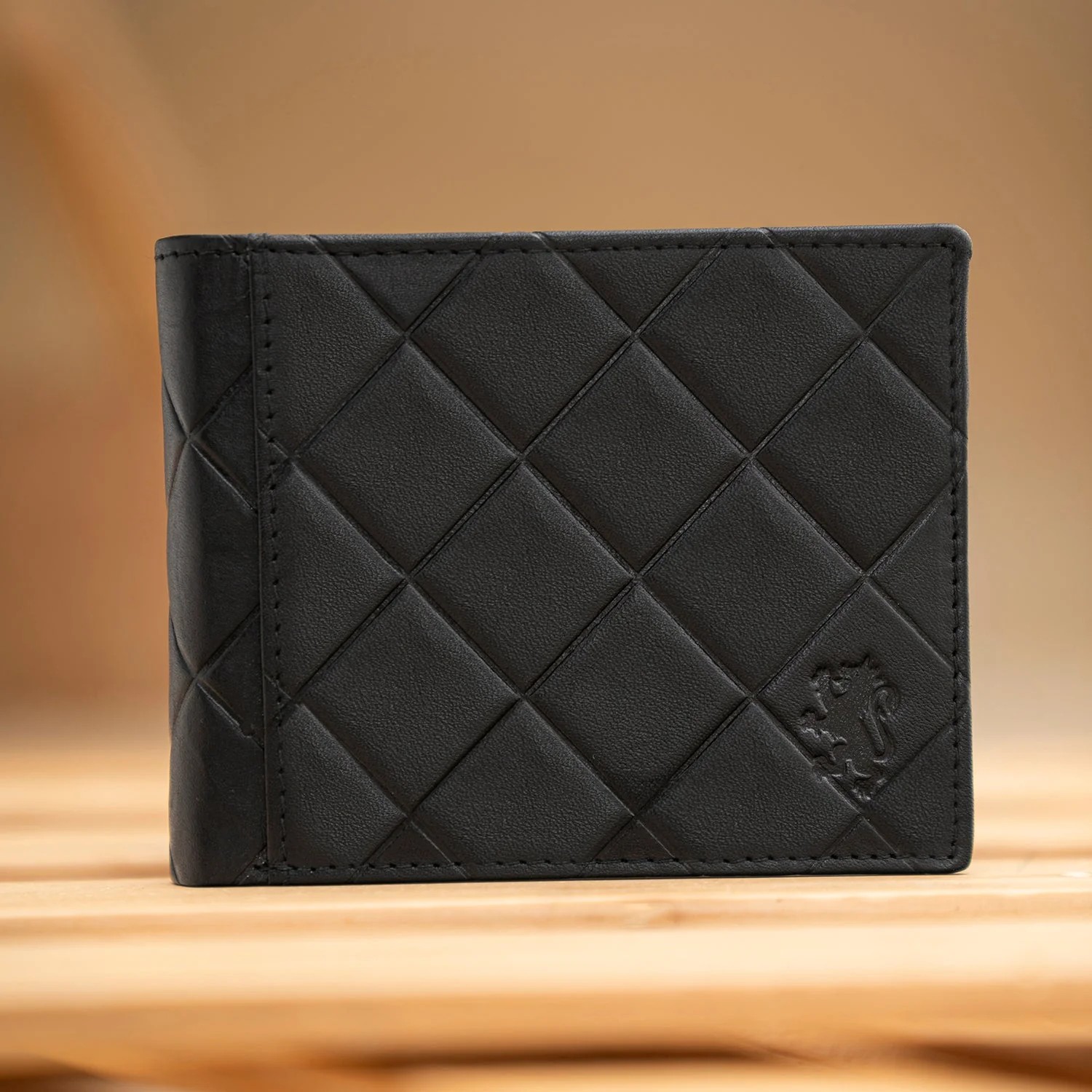 Men's Black Genuine Leather Wallet & Belt Combo Gift Set - Image 5