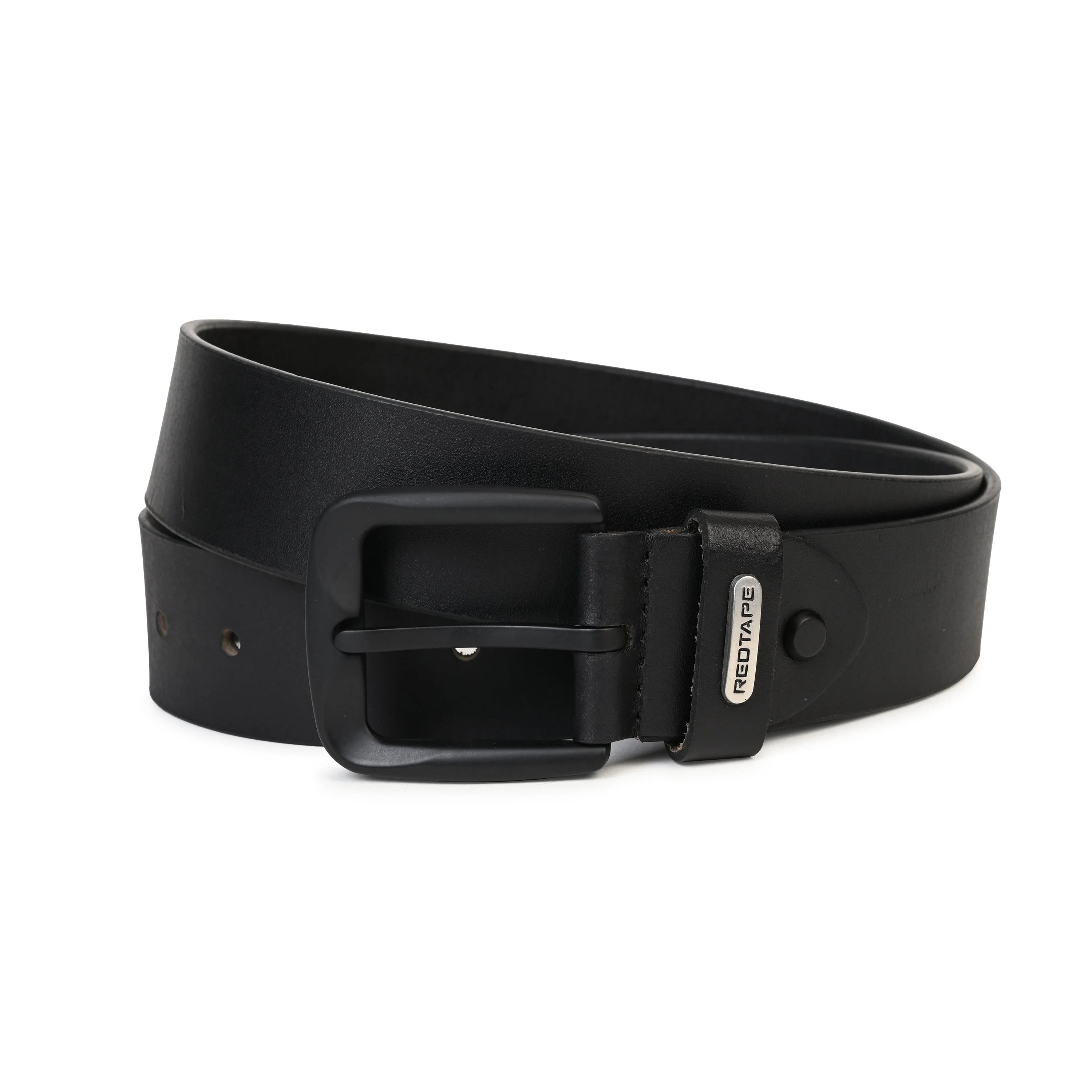 Men's Black Genuine Leather Wallet & Belt Combo Gift Set - Image 4