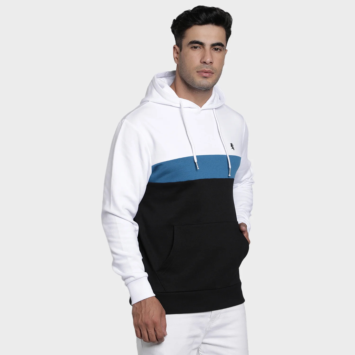 Mens Black Hoodie - Image 3