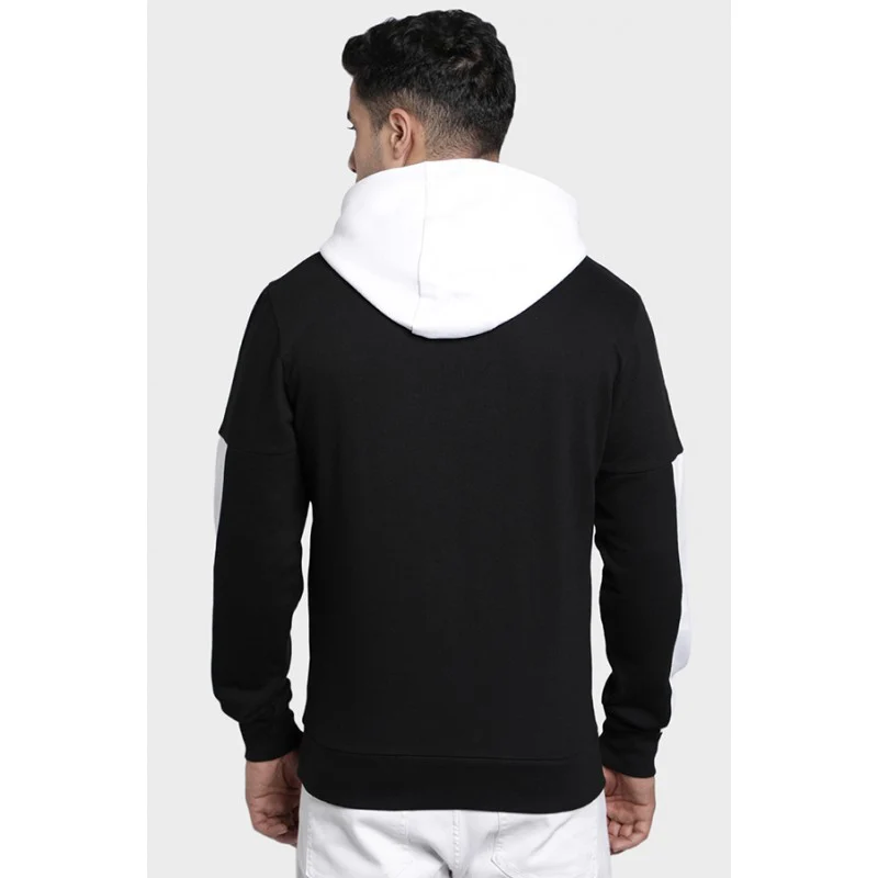 Mens Black Hoodie - Image 4
