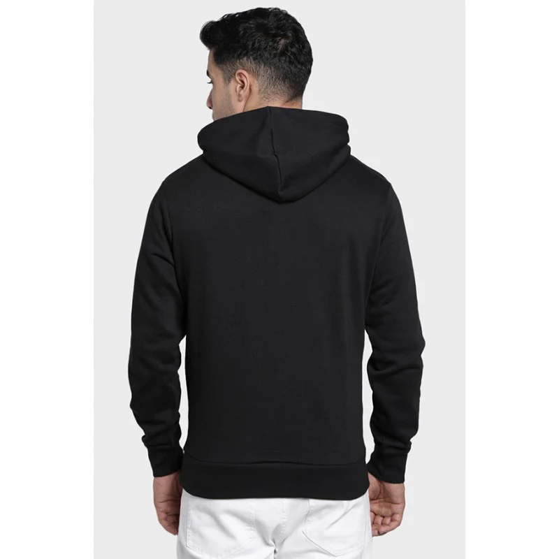 Mens Black Hoodie - Image 4