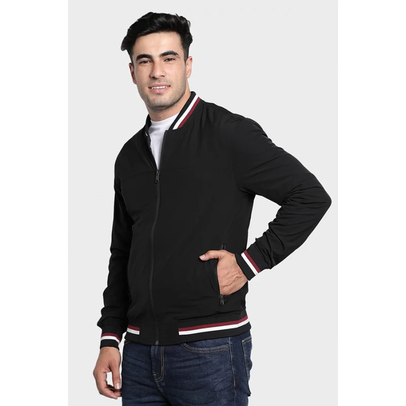 Mens Black Jacket - Image 2