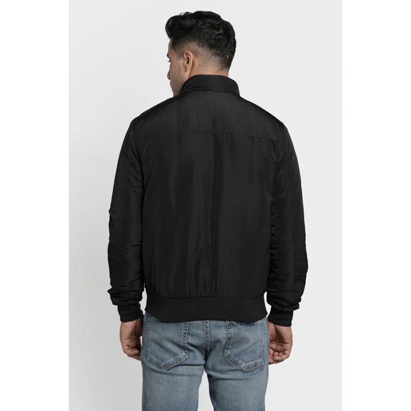 Mens Black Jacket - Image 4