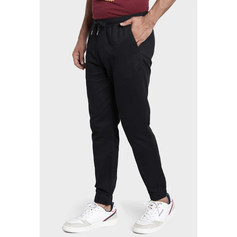 Mens Black Jogger - Image 2