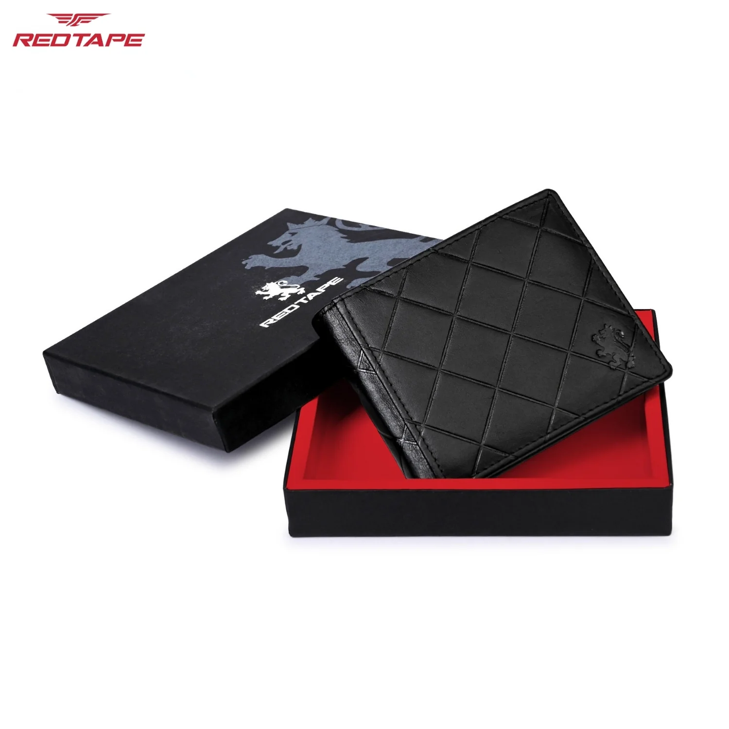 Men's Black Leather Wallet - Image 2