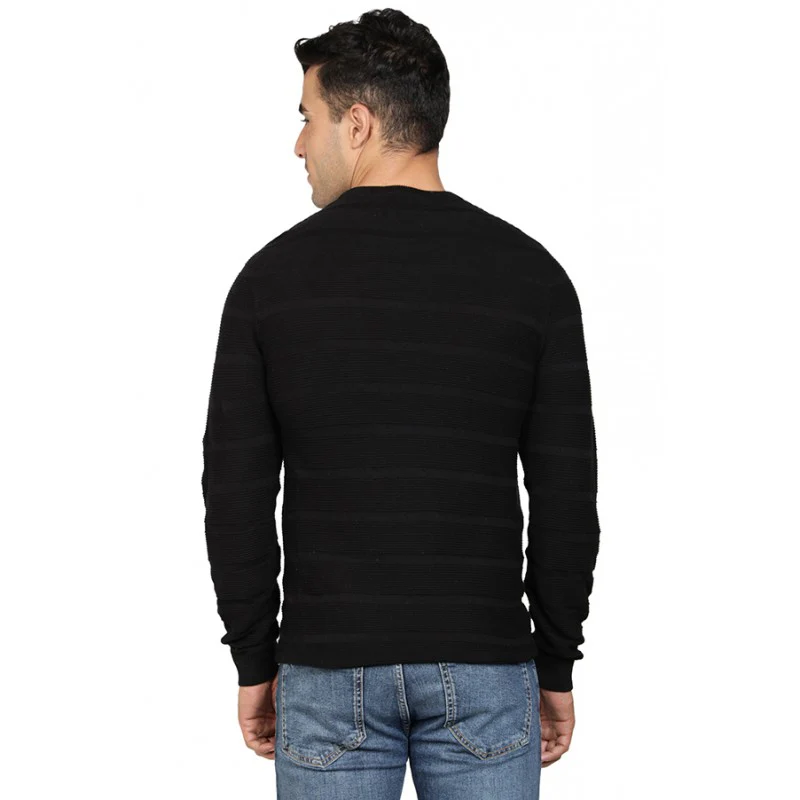 Mens Black Sweater - Image 4