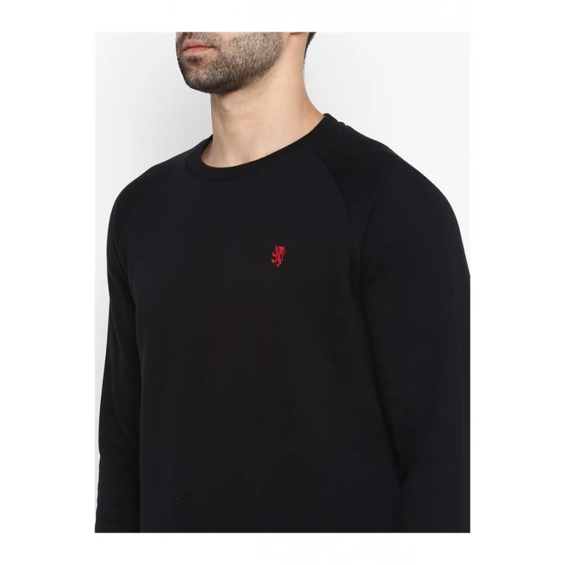 Mens Black Sweatshirt - Image 2